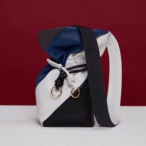 Diane Von Furstenberg drawstring bag.